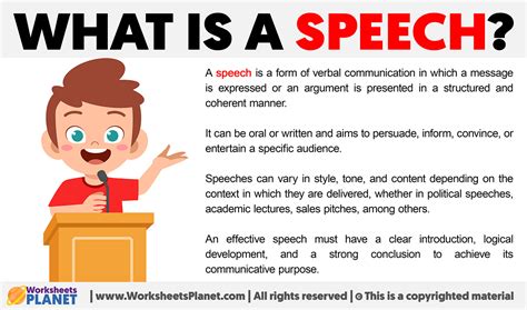 Speech Definition & Meaning .